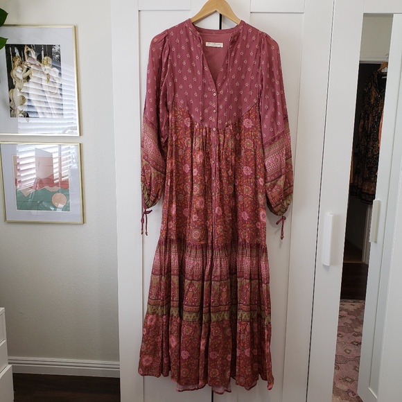 Spell Rust Maxi Dress like NEW - Picture 8 of 15